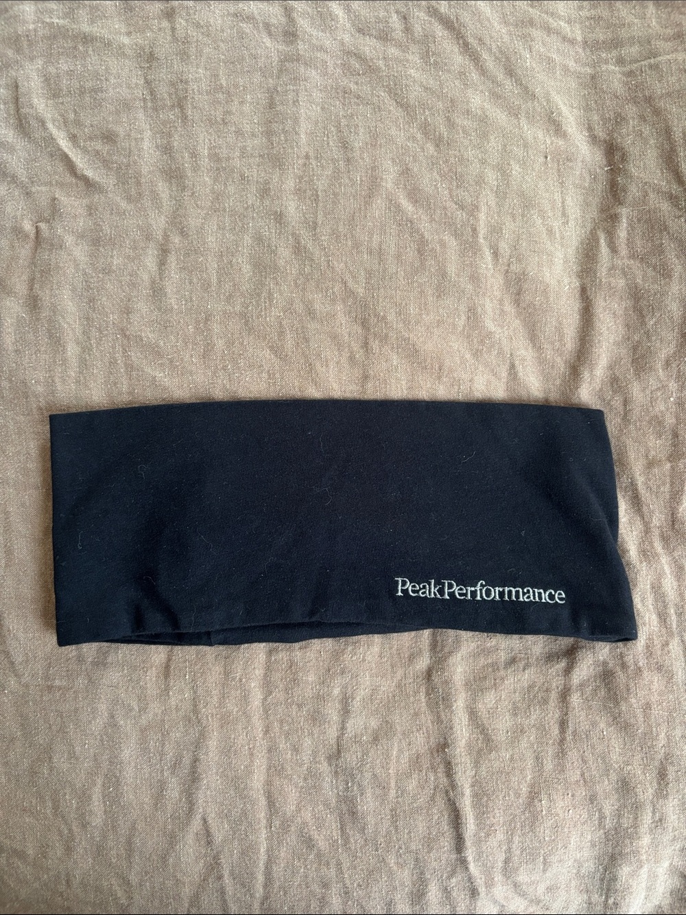 Peak Performance headband in black L/XL